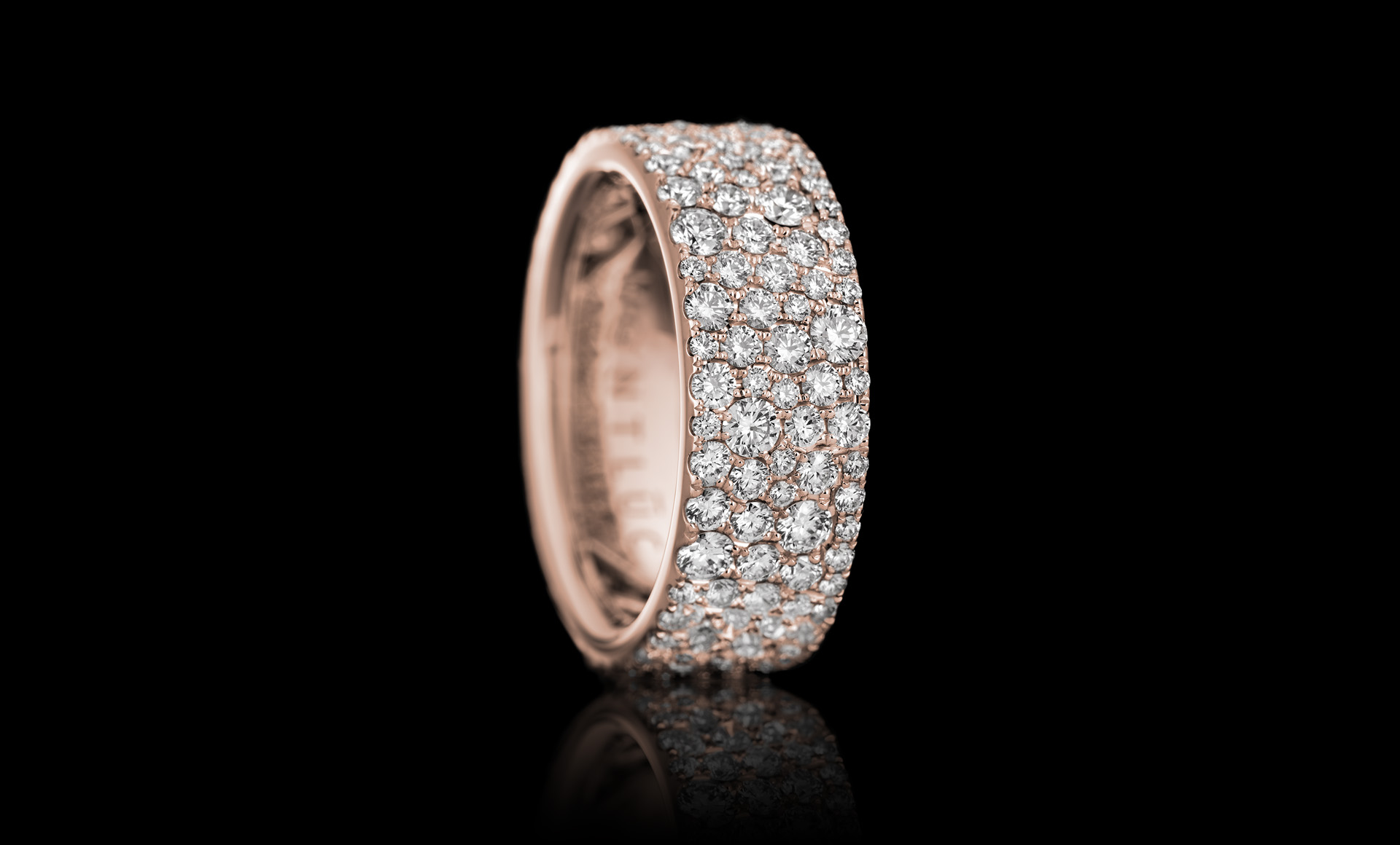 Constellation No.1 diamond ring rose